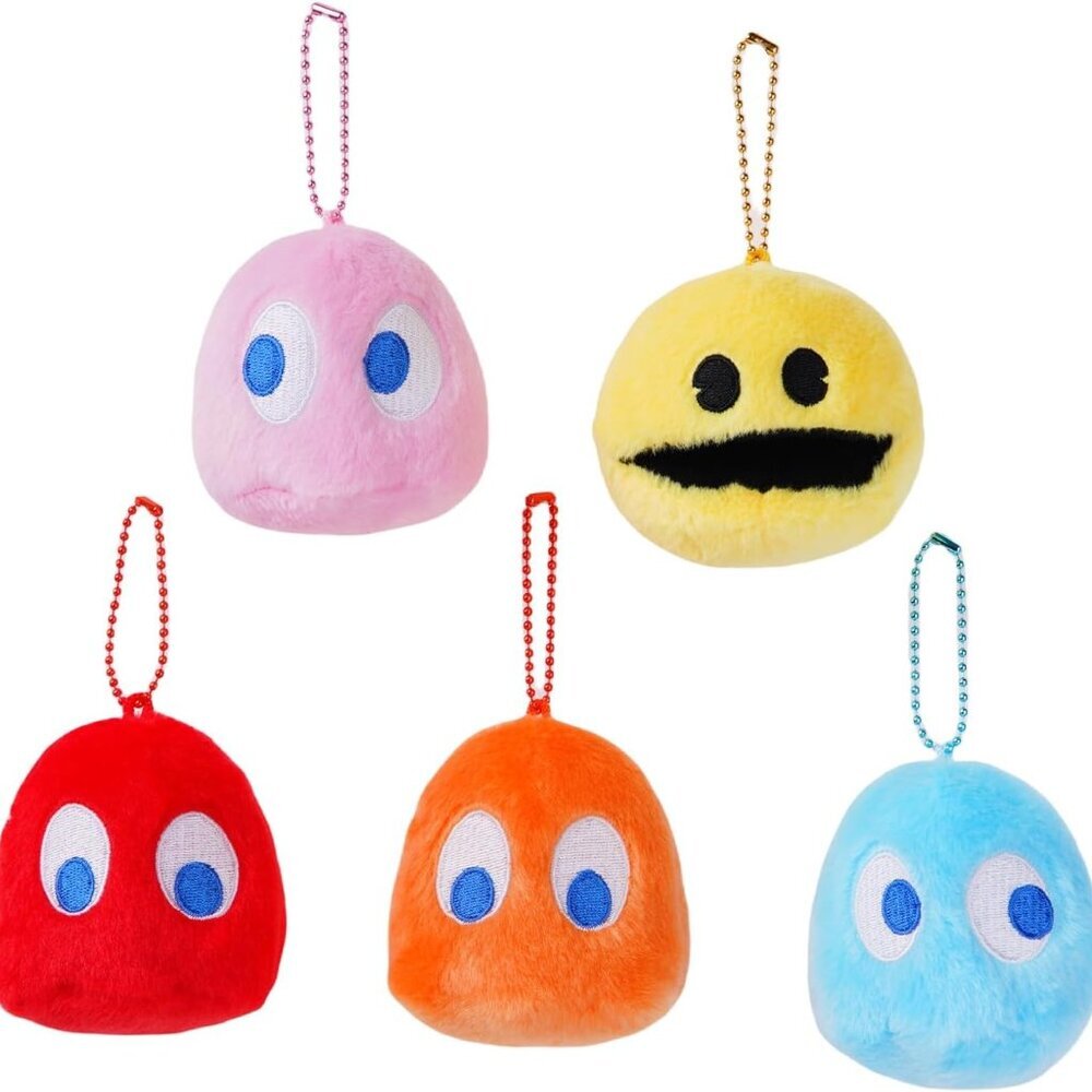Cute Game Plush Keychain,Ghost plush Toy, Soft and Cute 3inches Stuffed AnimalsT